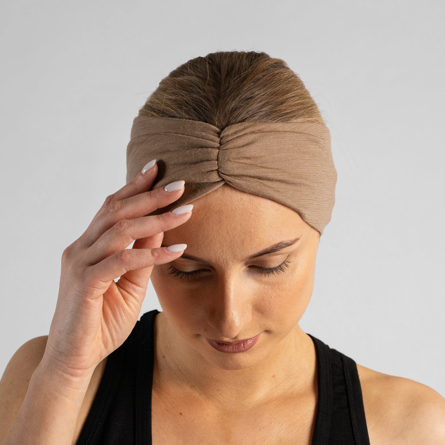 Women's 100% Merino Ruched Headband