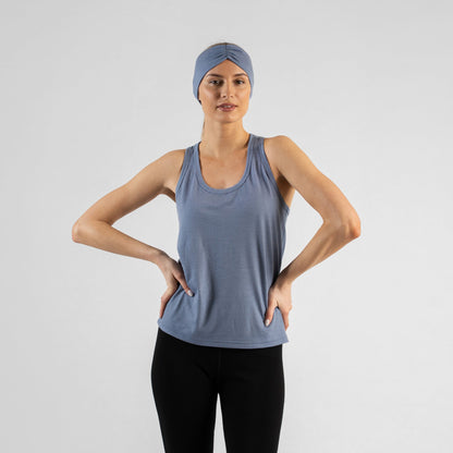 Women's 100% Merino Ruched Headband
