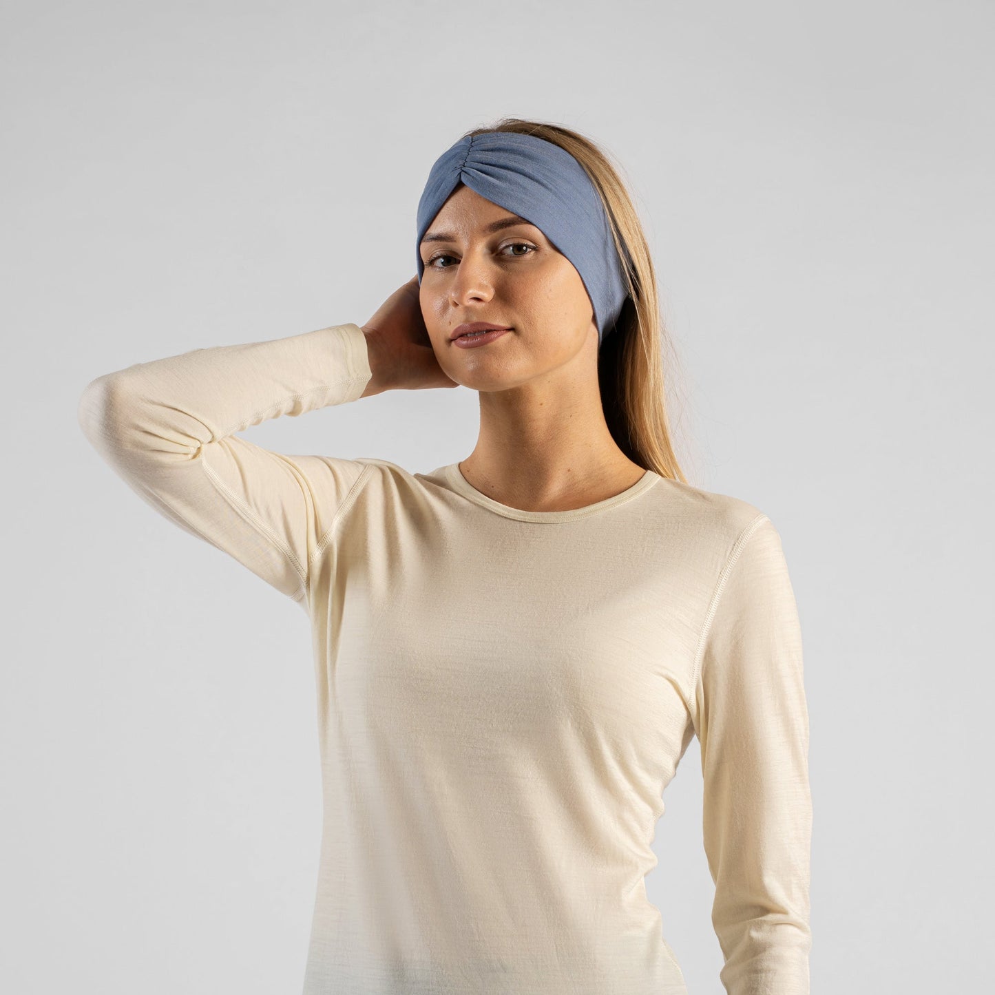 Women's 100% Merino Ruched Headband