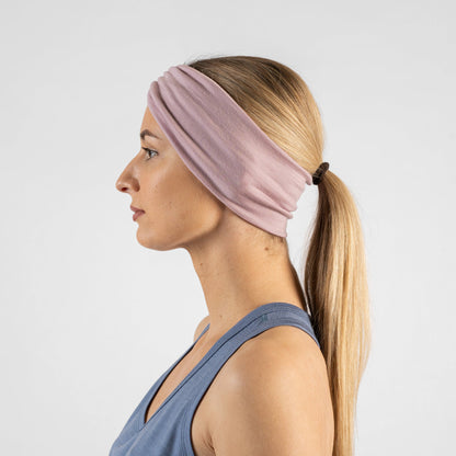 Women's 100% Merino Ruched Headband