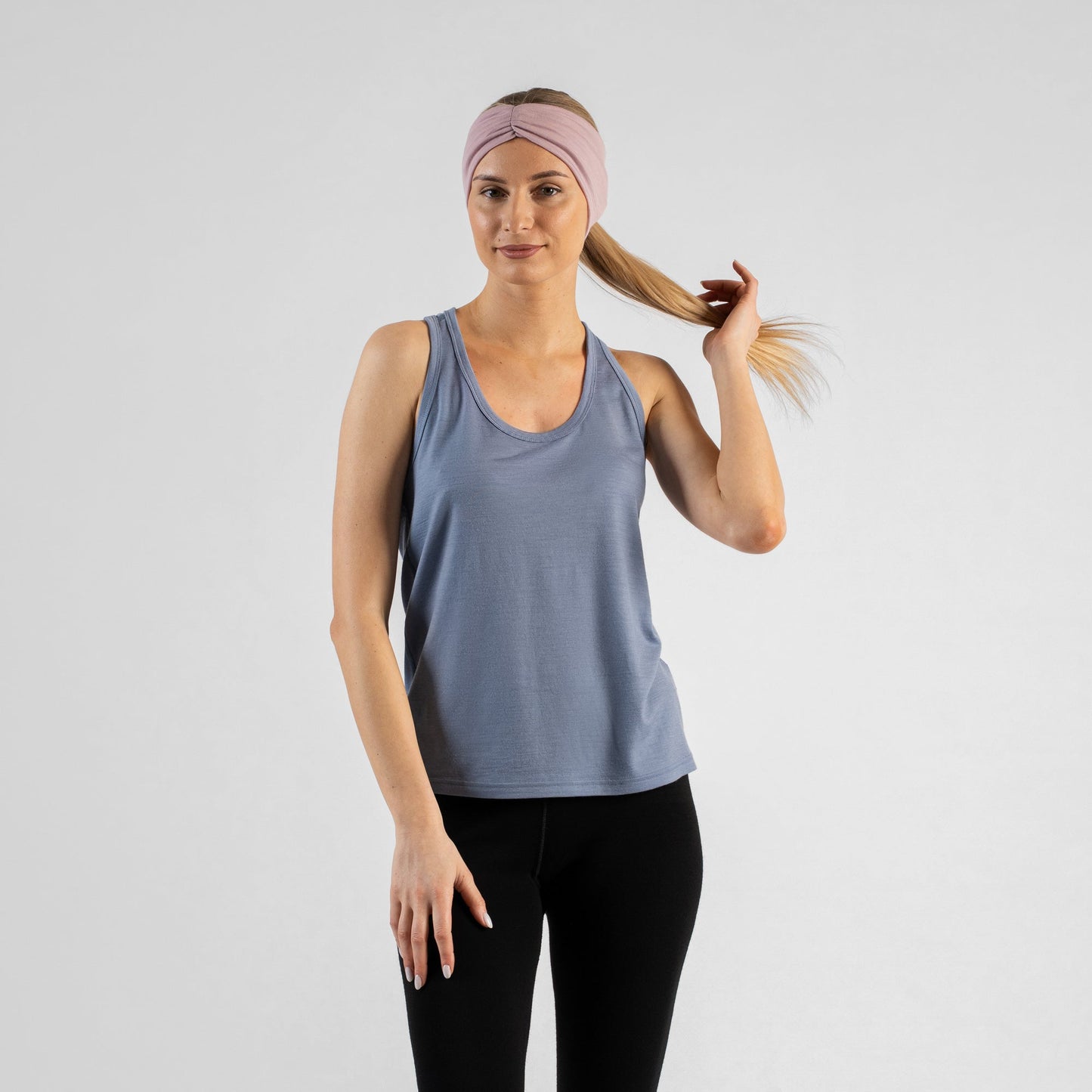 Women's 100% Merino Ruched Headband