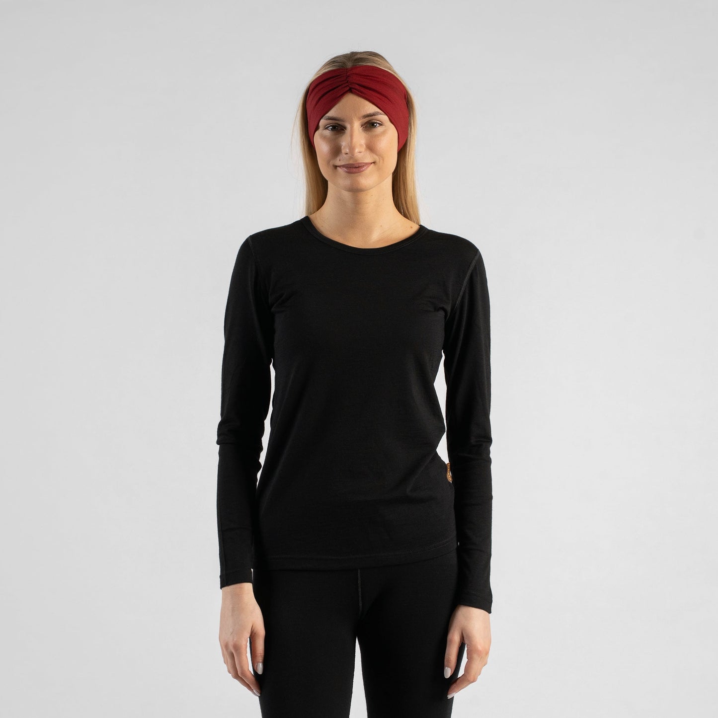 Women's 100% Merino Ruched Headband