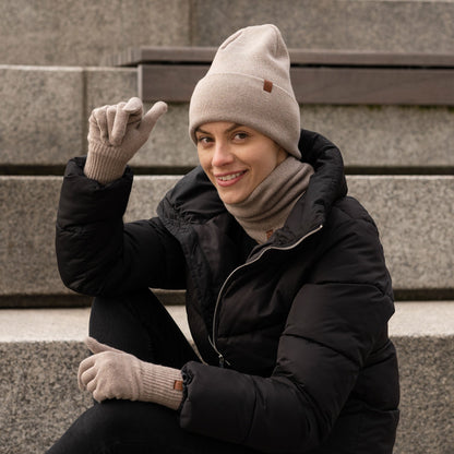 Women's Knit Merino Gloves