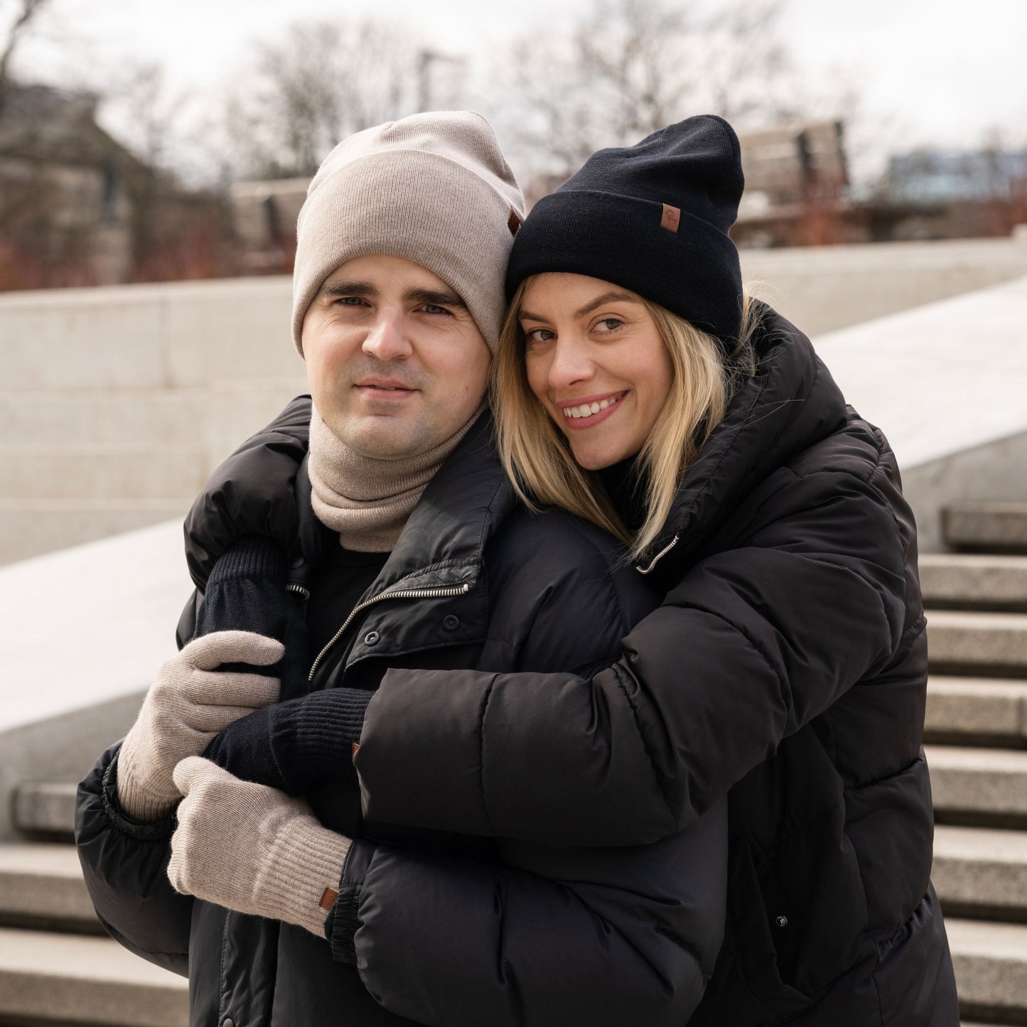 Women's Knit Beanie Hat Merino Wool