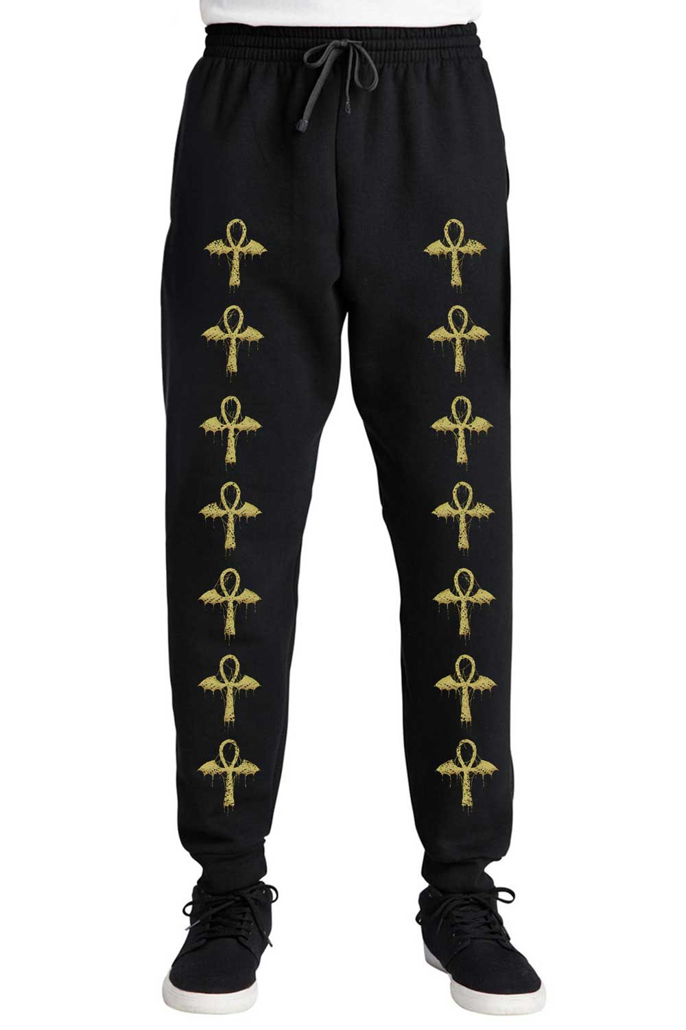 Batwing Ankh Joggers [Unisex]