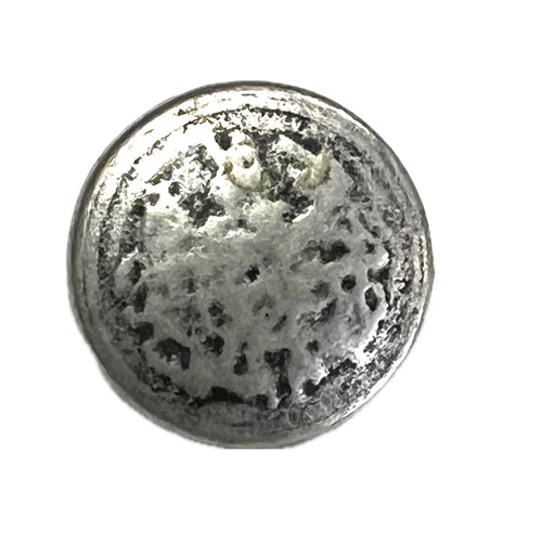 Antique Silver Hammered-15mm