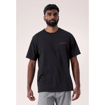 Arc'teryx Men's Kragg Supima Blurred Bird Short Sleeve T-Shirt