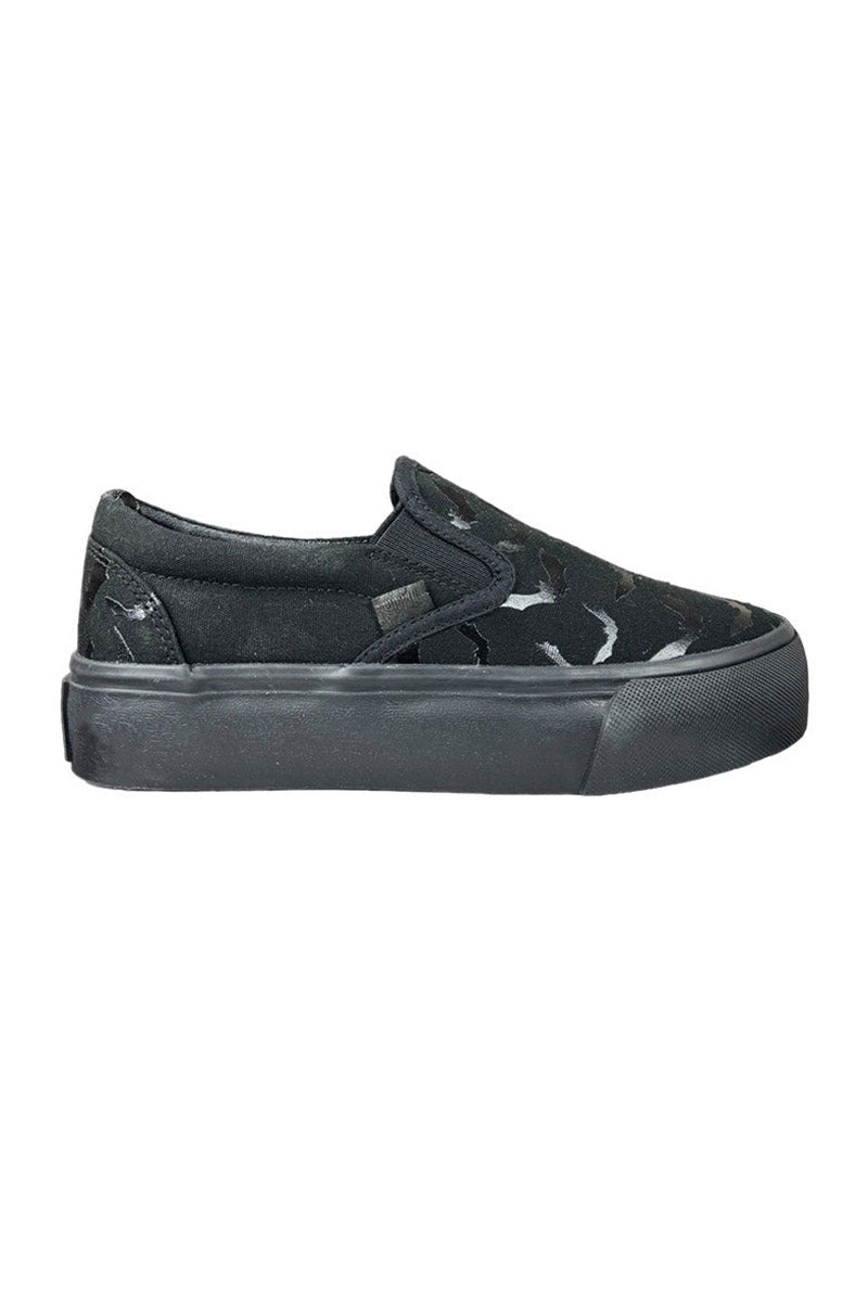 Chill Bat Platform Sneakers [Blackout]