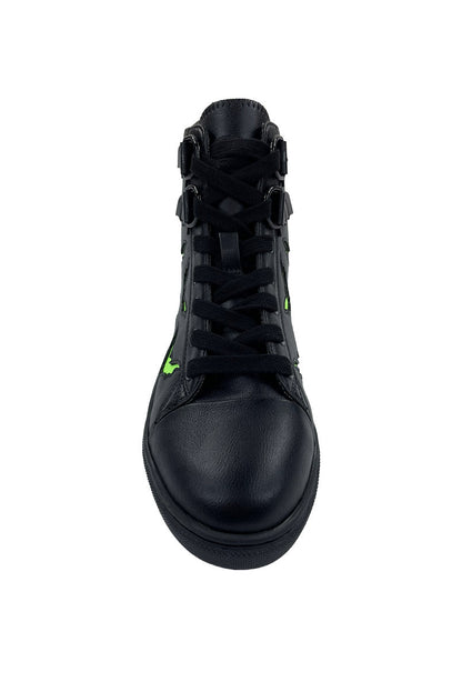 Chelsea Bat Sneakers [Black/Green Glow]