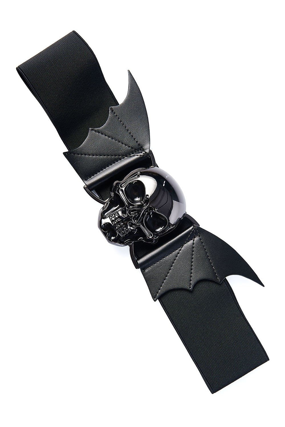 Batwing Skull Belt