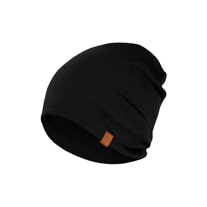 Men's Merino Beanie Black