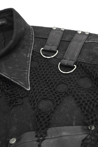 Biopunk Distressed Top
