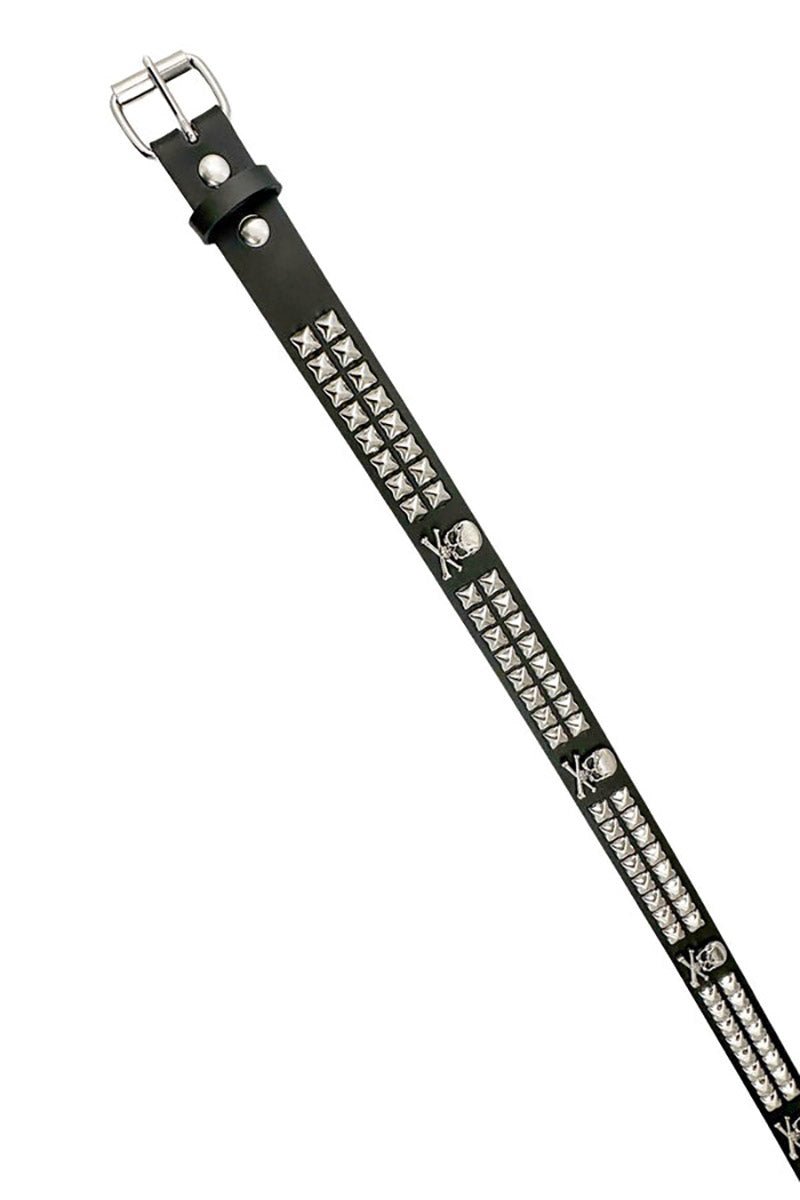 Black Flag Skull & Crossbones Belt