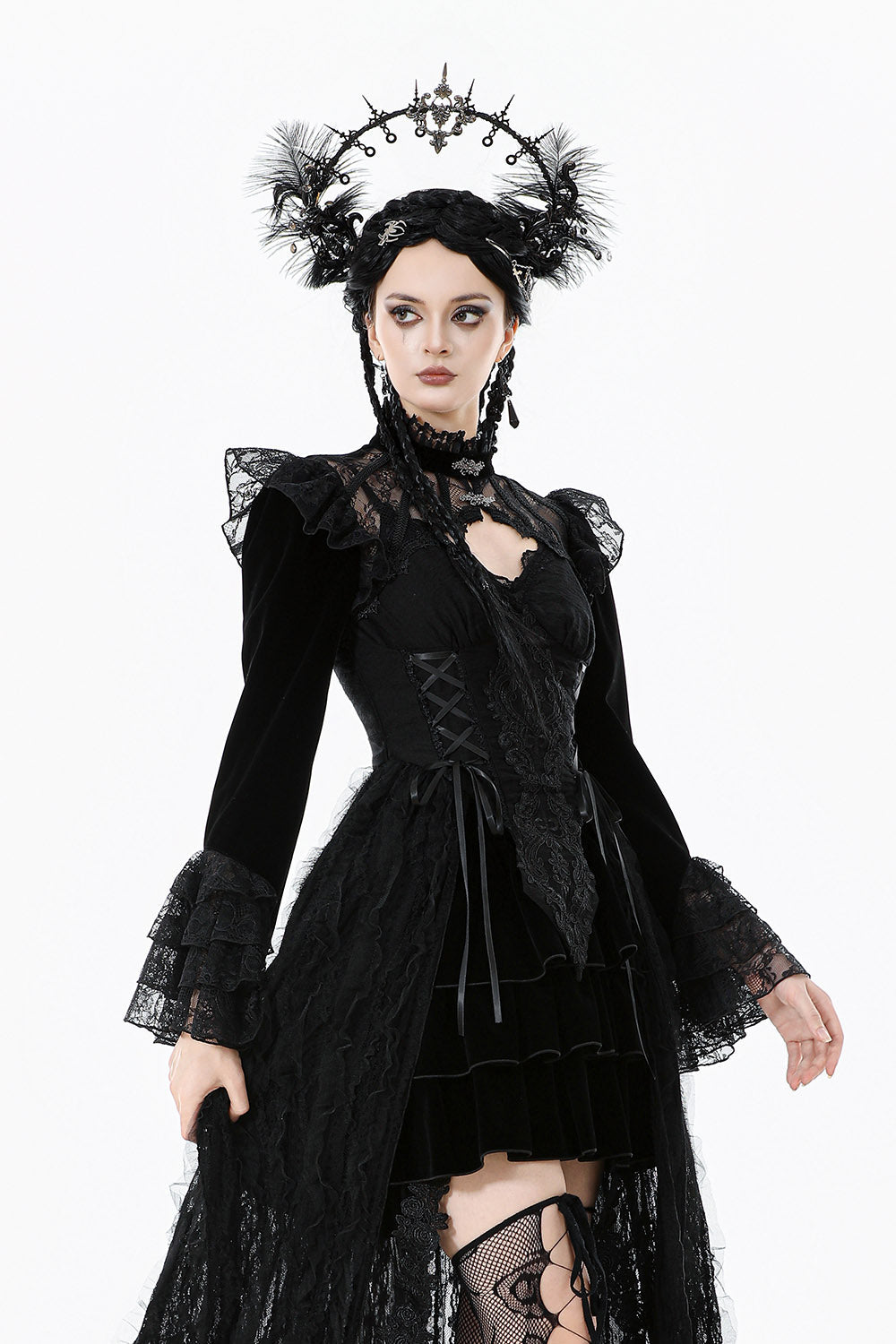 Castle Corridor Long Sleeve Shrug