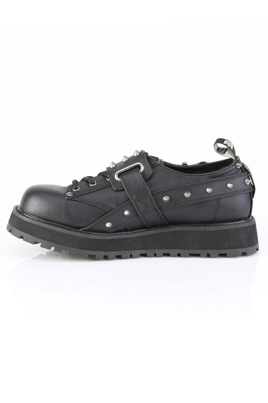Black Omen Punk Oxfords [VALOR-38]