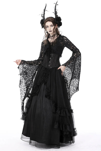 Blessed Be Vintage Goth Bolero