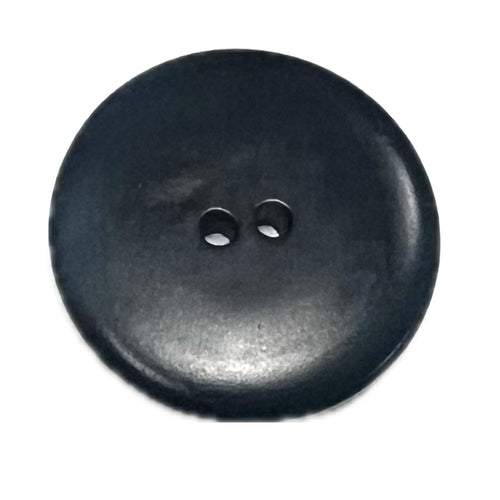 Blue Round Corozo-27mm