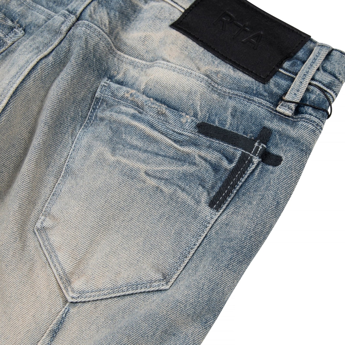 Clayton Worn Out Blue Denim