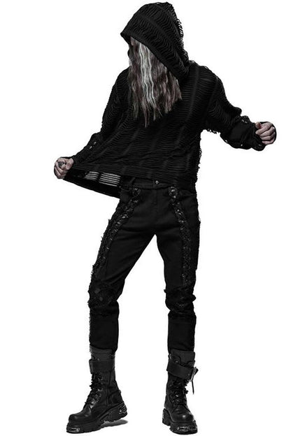 Corpse Division Distressed Pants