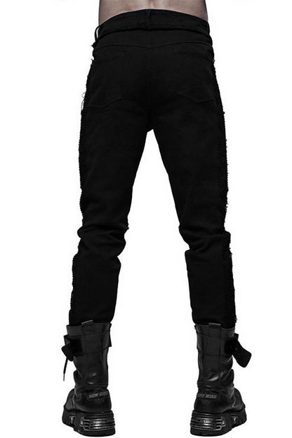 Corpse Division Distressed Pants