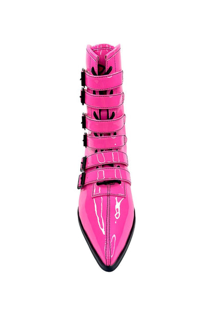 Coven Boots [HOT PINK PATENT]