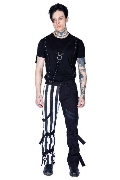 Cronus Pants [BLACK/WHITE]
