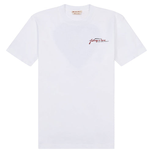 Crossword Heart Tee | Lily White