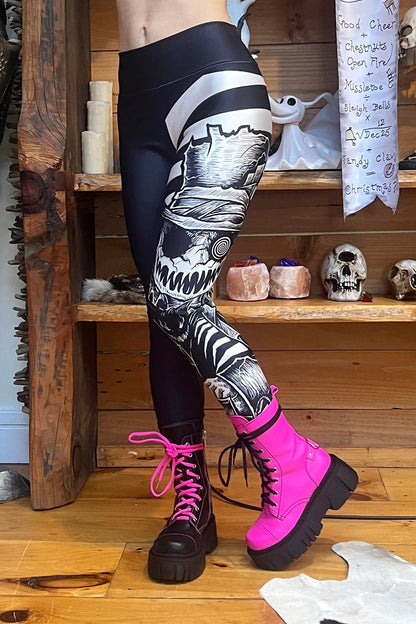Curiouser & Curiouser Mad Hatter Leggings