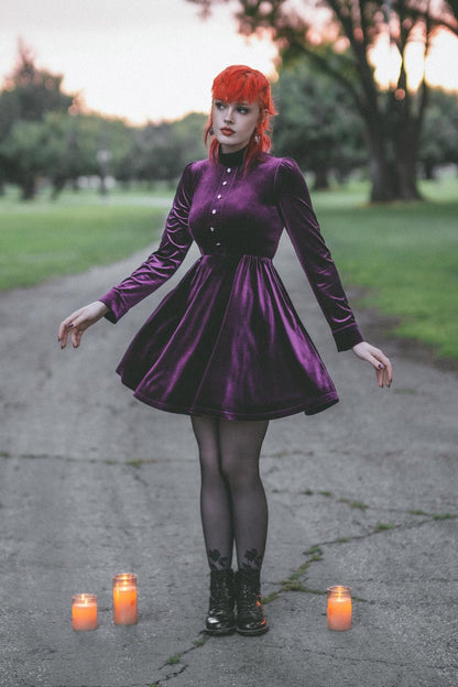 Daphne Dress [PURPLE]