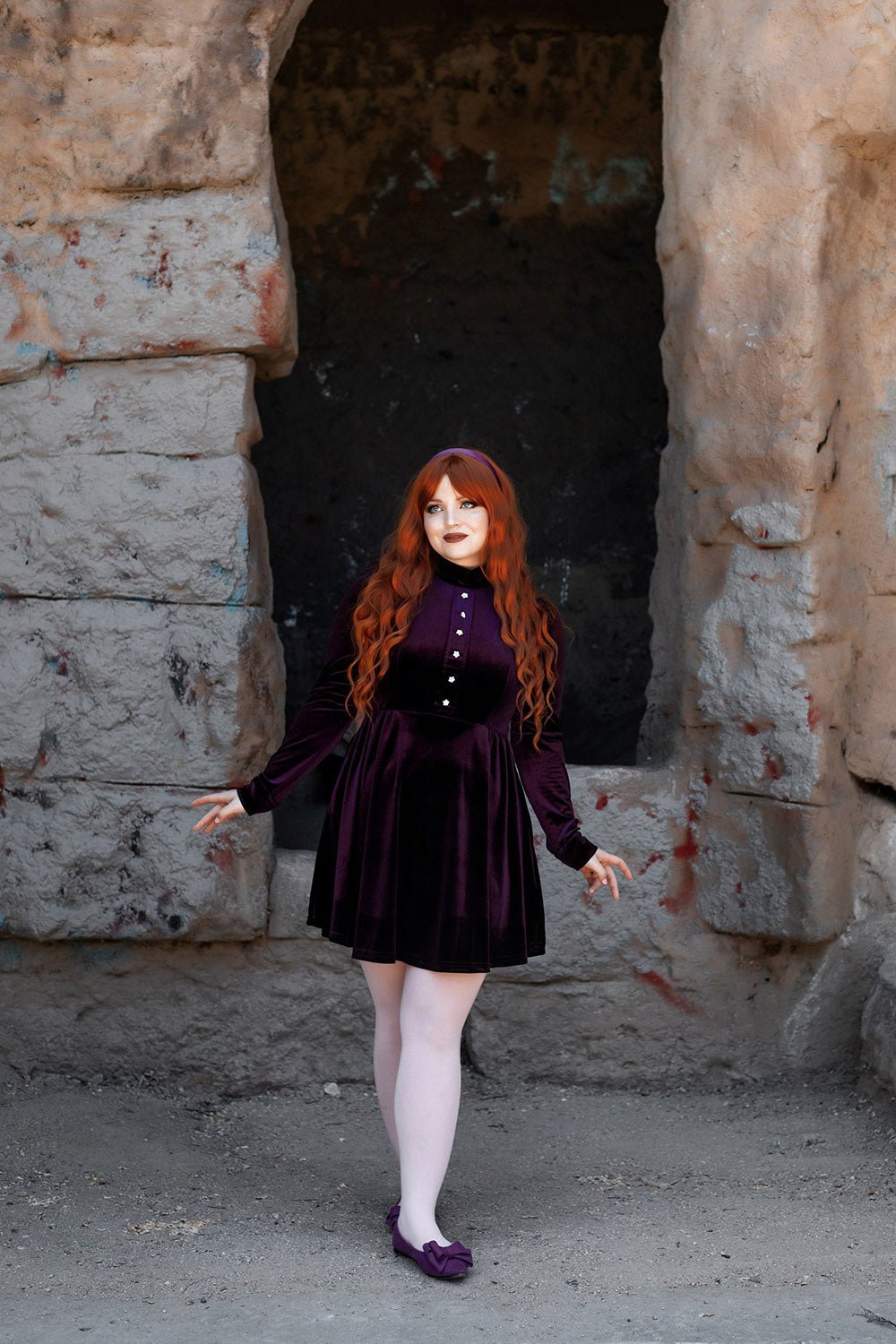 Daphne Dress [PURPLE]