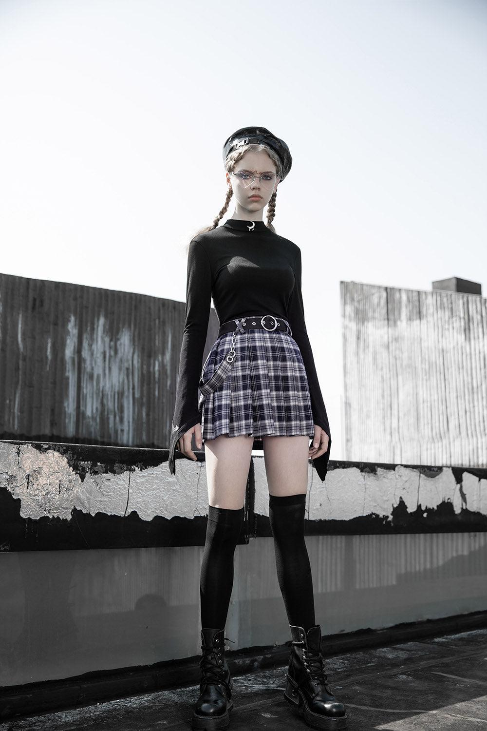 Dark Academia Skater Skirt