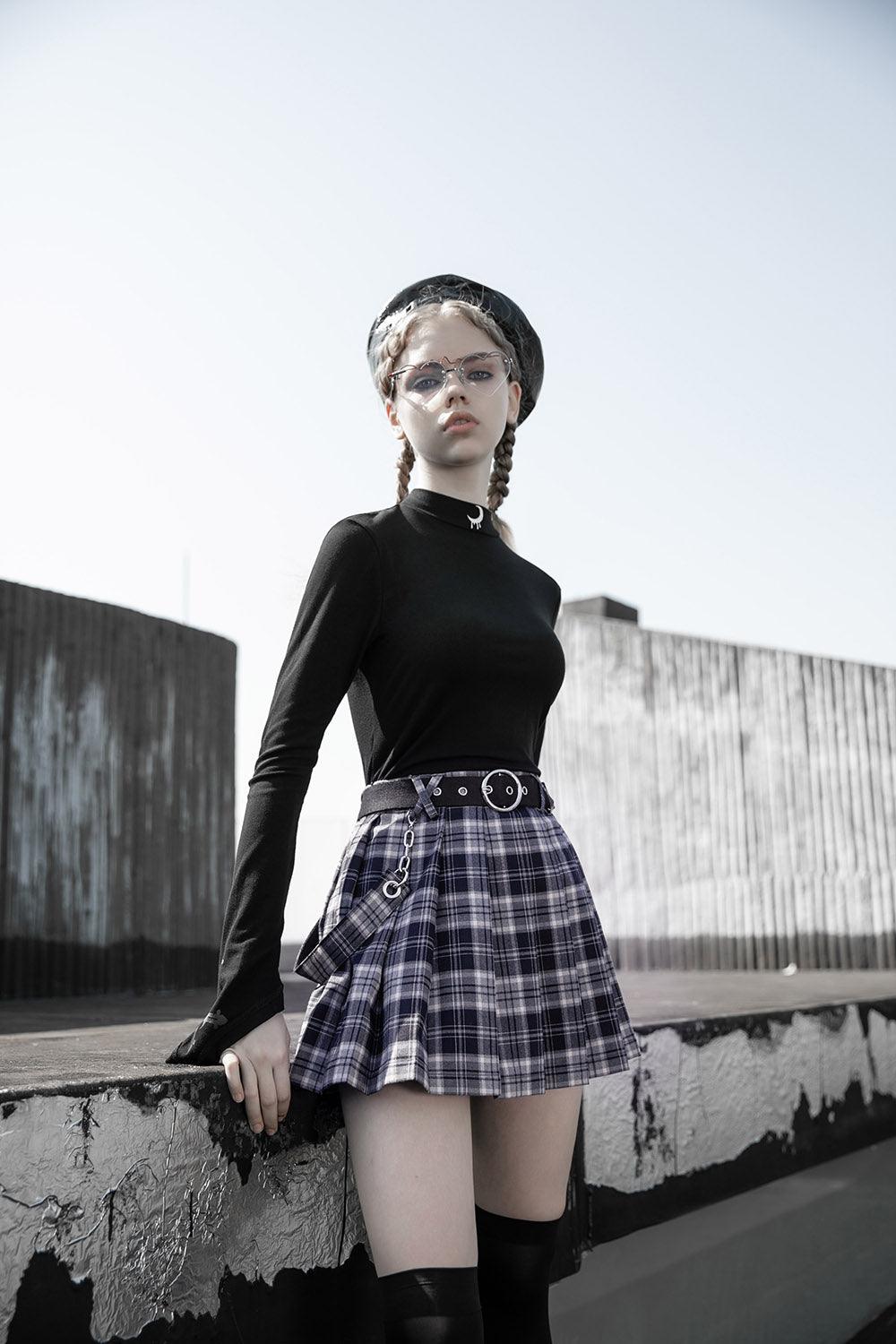 Dark Academia Skater Skirt