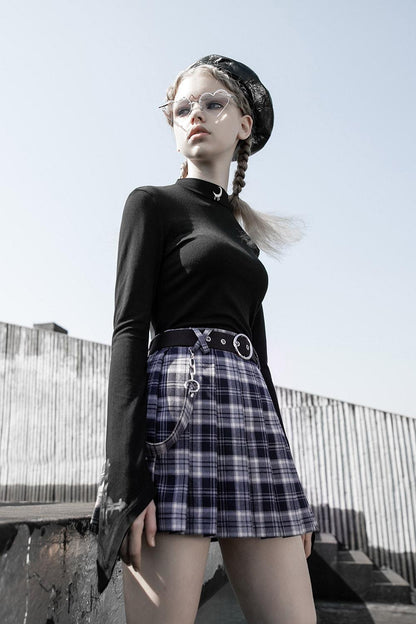 Dark Academia Skater Skirt