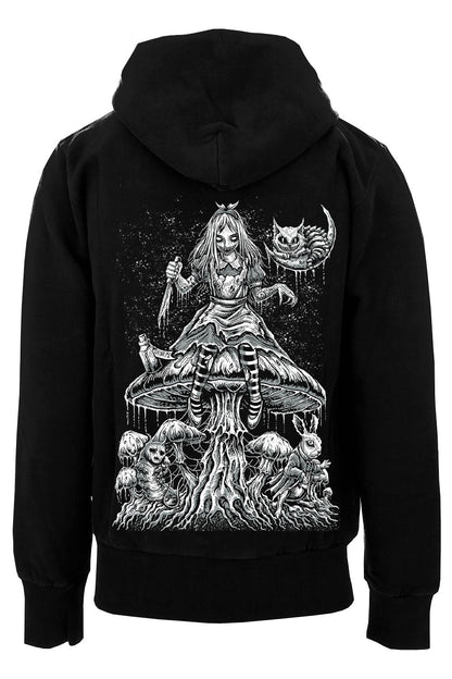 Alice Down The Rabbit Hole Hoodie