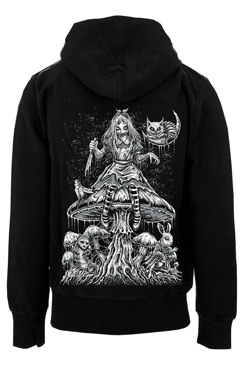 Alice Down The Rabbit Hole Hoodie