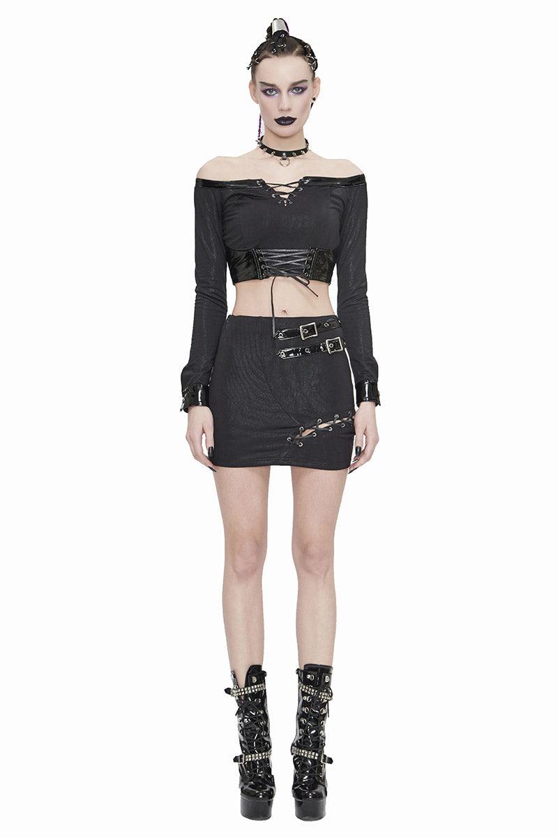 Dark & Deadly Crop Top