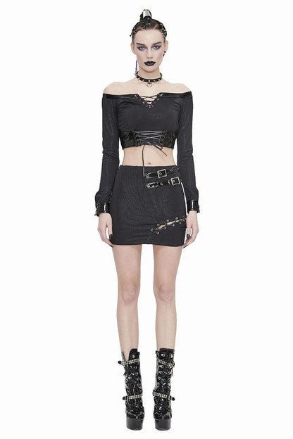 Dark & Deadly Crop Top