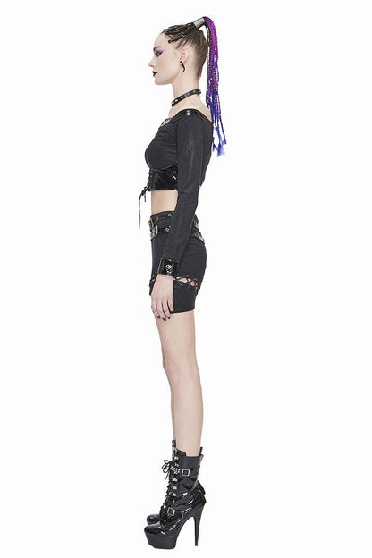 Dark & Deadly Crop Top