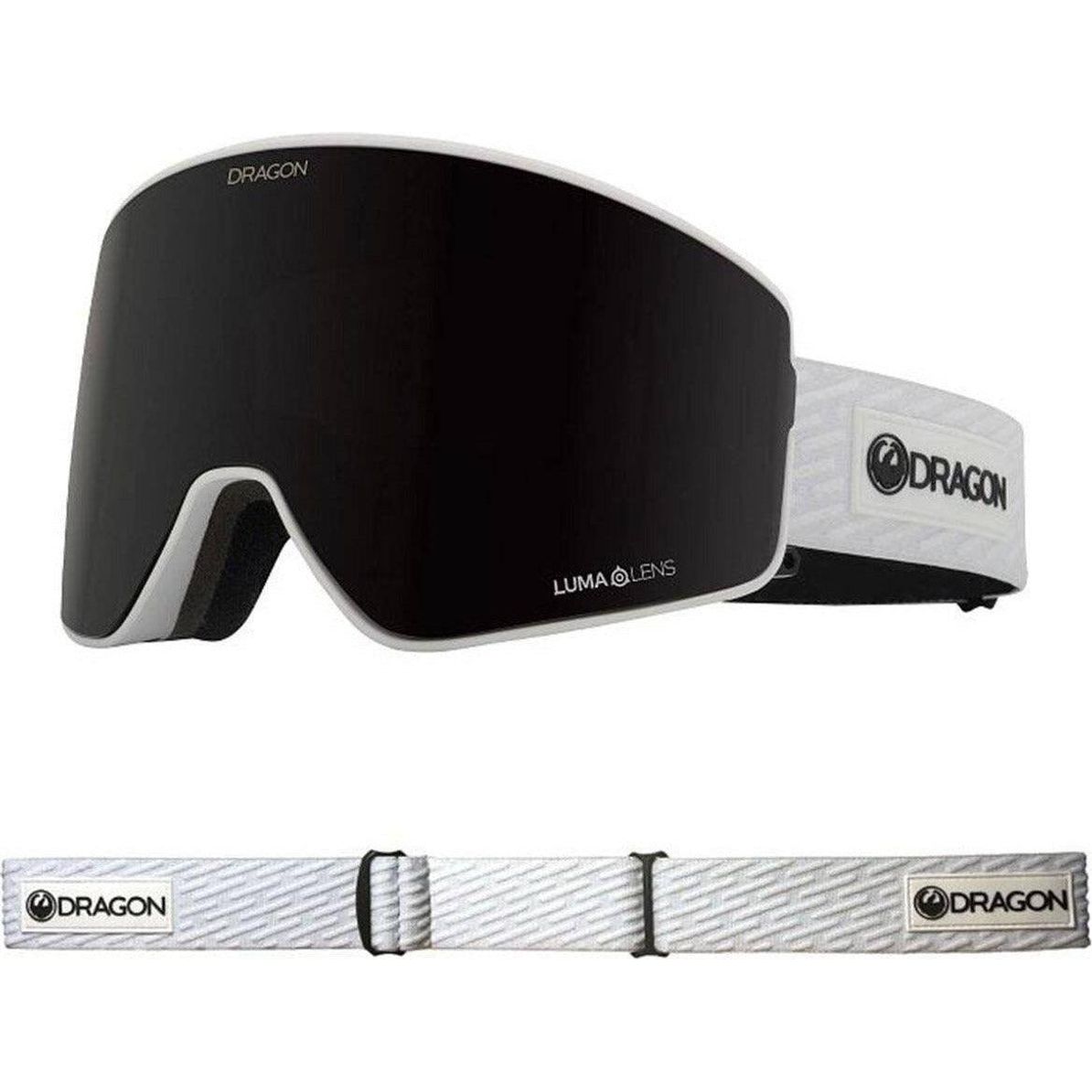 Dragon PXV2 Snow Goggle - Blizzard w/ LL Midnight Lens + LL Light Rose Lens