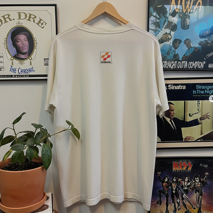 90s Metal Gear Solid Washed White Tee