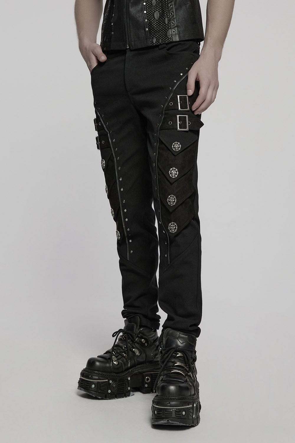 Boneyard Studded Skull Pants