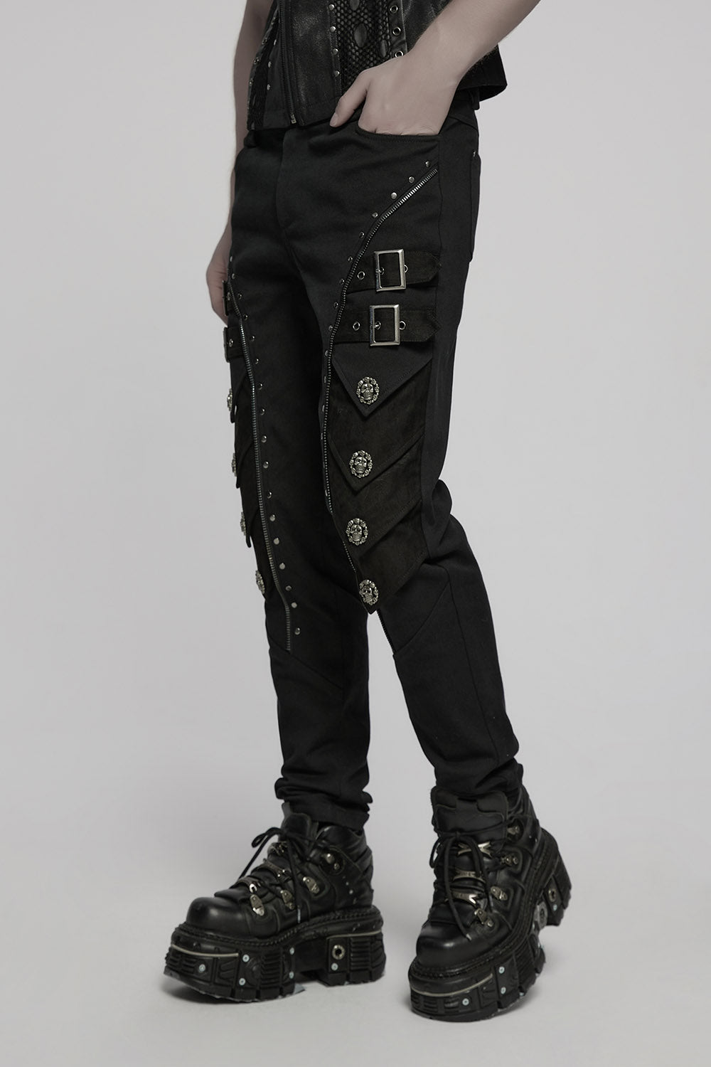Boneyard Studded Skull Pants