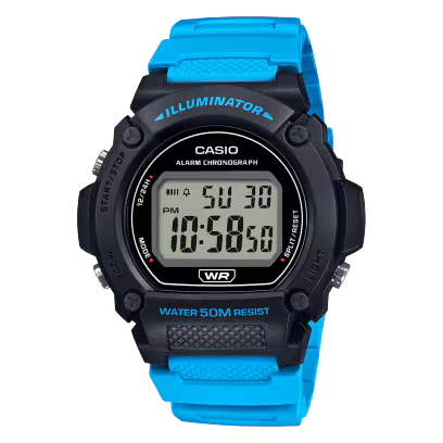 Casio W219H 50m Digital Watch
