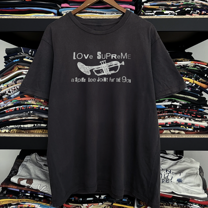 90s Spike Lee Love Supreme Washed Black Tee