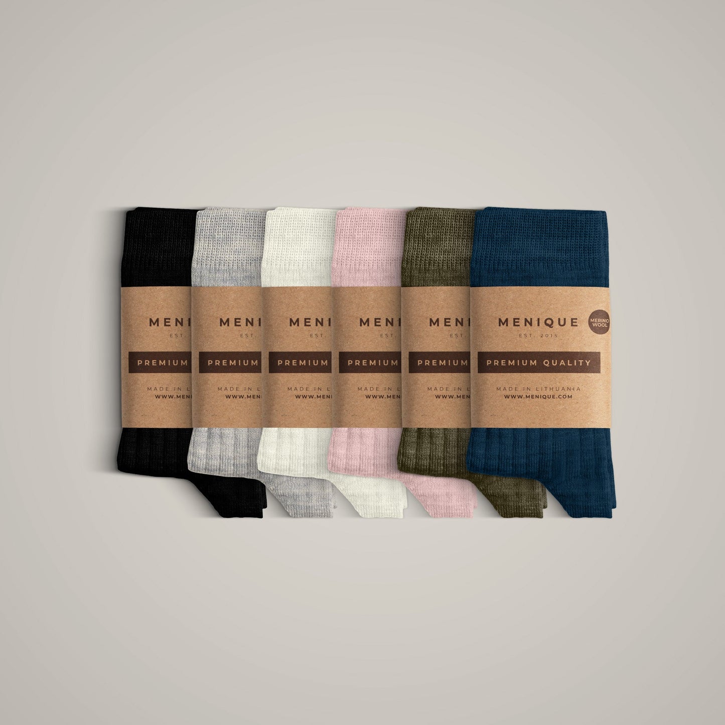 Kids' Breathable Merino Rib Crew Socks
