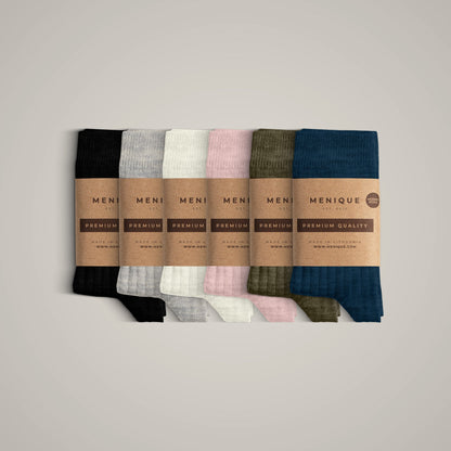 Kids' Breathable Merino Rib Crew Socks