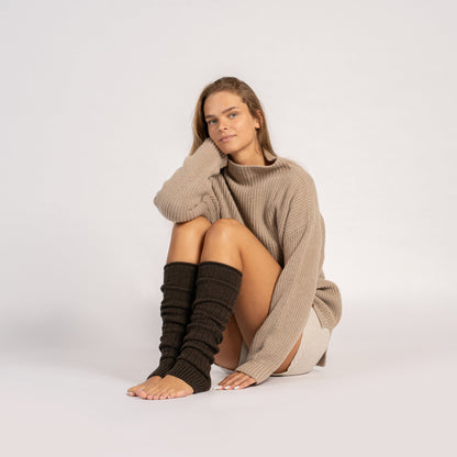Women's Ribbed Knit Leg Warmers