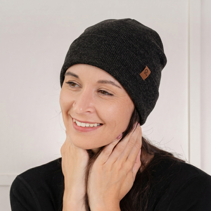 Women's Knit Beanie Cashmere Blend