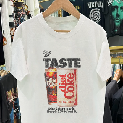 Taste Diet Heavyweight White Tshirt