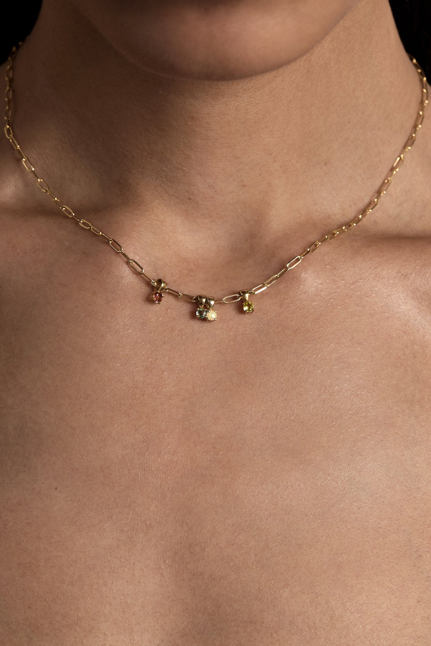 Birthstone Pendant | 9K Rose Gold